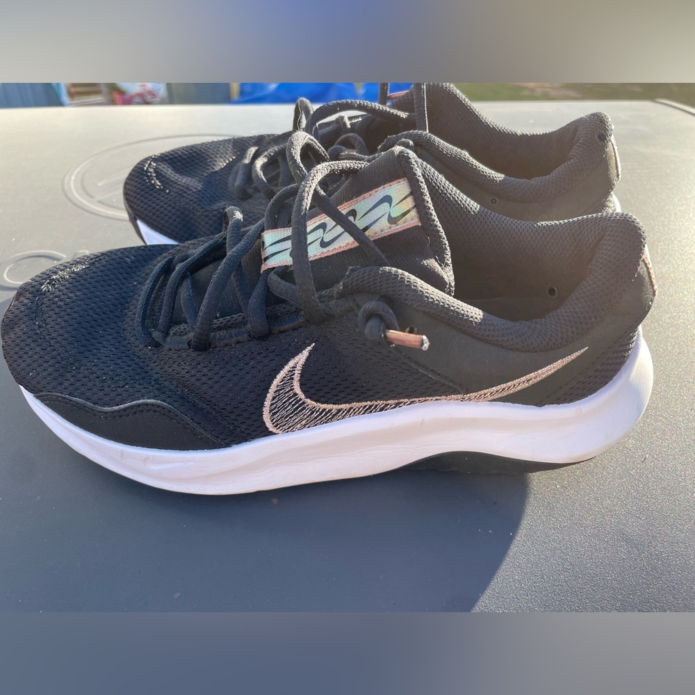 Nike Black Mesh Sneakers